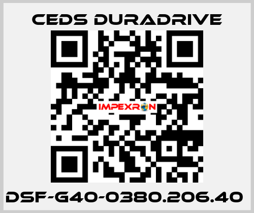 DSF-G40-0380.206.40  Ceds Duradrive