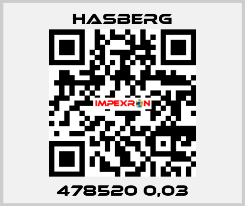 478520 0,03 Hasberg