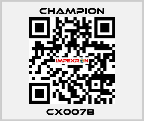 cx0078  Champion