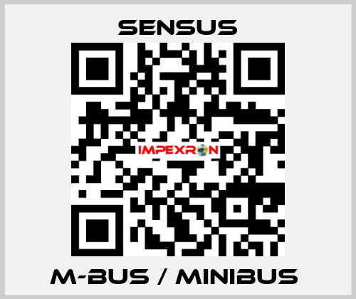 M-Bus / MiniBUS  Sensus