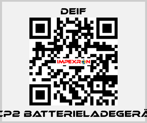 DCP2 Batterieladegerät  Deif