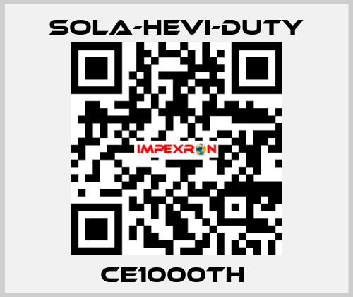 CE1000TH  Sola-Hevi-Duty