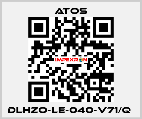 DLHZO-LE-040-V71/Q  Atos