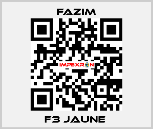 F3 JAUNE  Fazim