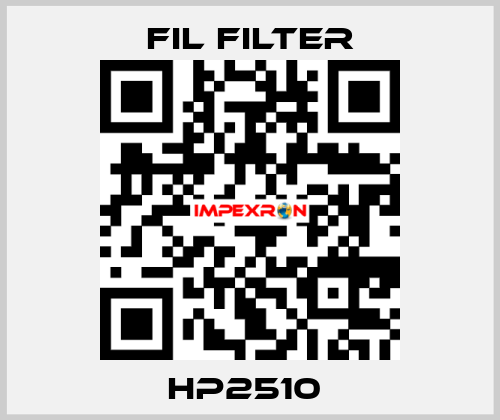 HP2510  Fil Filter