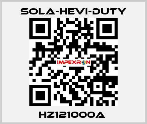 HZ121000A  Sola-Hevi-Duty