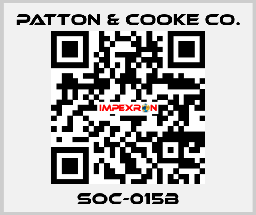 SOC-015B Patton & Cooke Co.