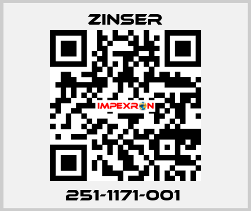  251-1171-001  Zinser