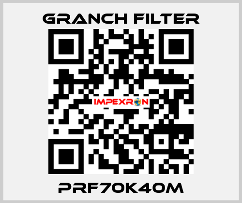 PRF70K40M GRANCH FILTER