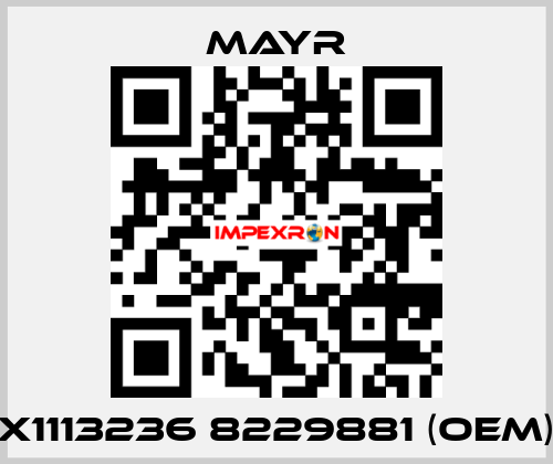 X1113236 8229881 (OEM) Mayr