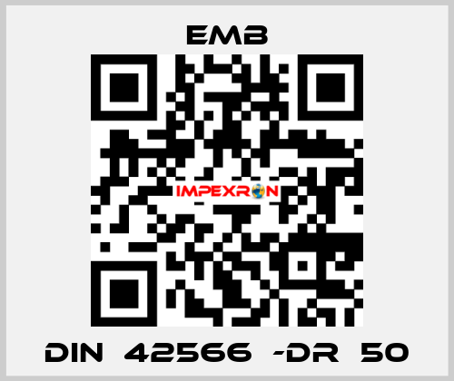 DIN  42566  -DR  50 Emb