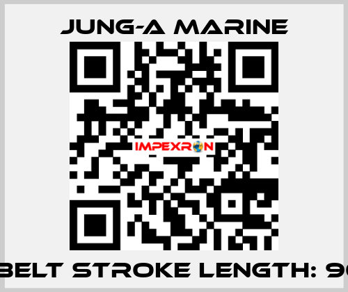 V-belt stroke length: 900 JUNG-A MARINE