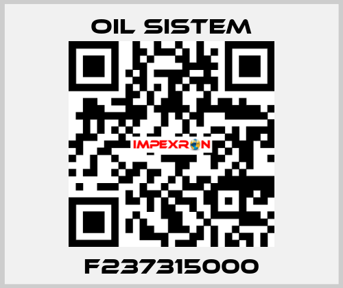 F237315000 Oil Sistem