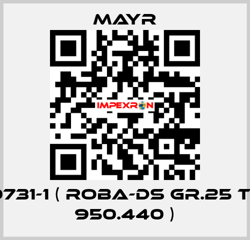 7010731-1 ( ROBA-DS Gr.25 Type 950.440 ) Mayr