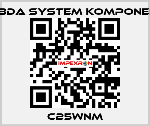 C25WNM LAMBDA SYSTEM KOMPONENTEN