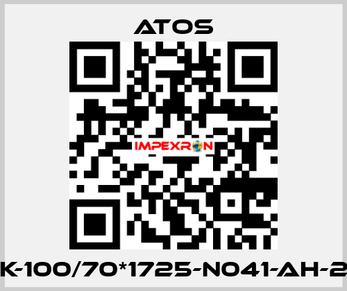 CK-100/70*1725-N041-AH-25 Atos