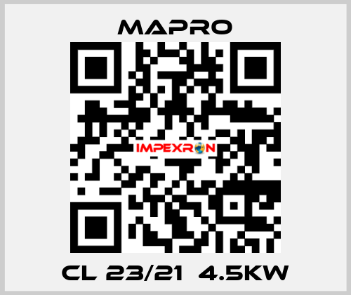 CL 23/21  4.5KW Mapro