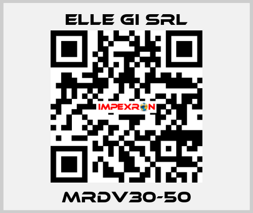 MRDV30-50 ELLE GI SRL