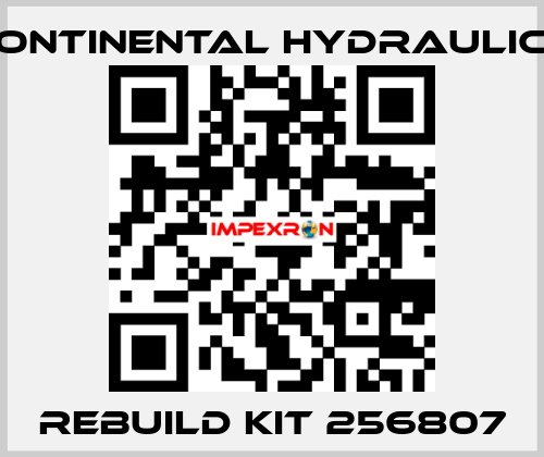 rebuild kit 256807 Continental Hydraulics