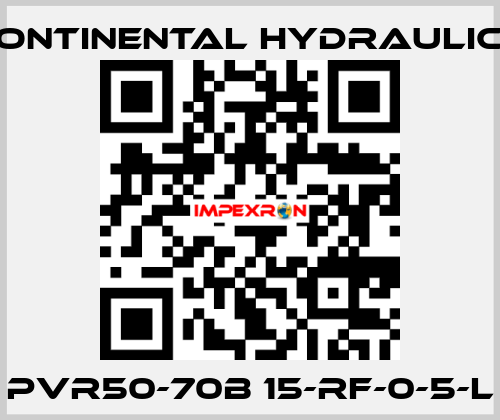 PVR50-70B 15-RF-0-5-L Continental Hydraulics