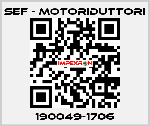 190049-1706 SEF - MOTORIDUTTORI