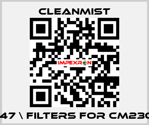 1247 \ filters for CM2300 CleanMist