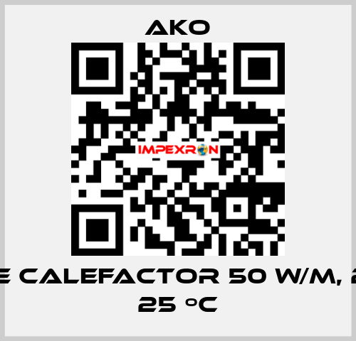 Cable calefactor 50 W/m, 230 V, 25 ºC AKO