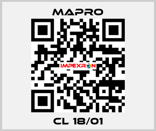 CL 18/01 Mapro