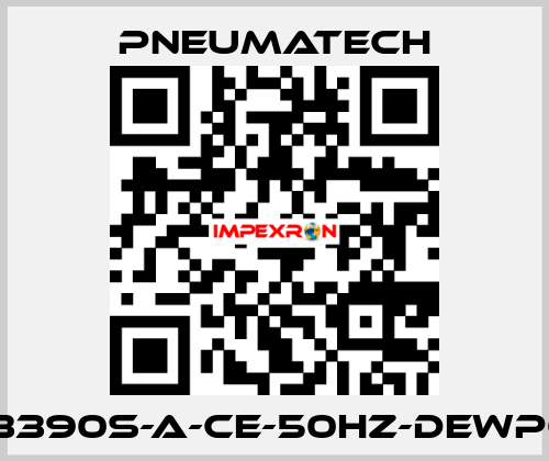 PB3390S-A-CE-50HZ-DEWPO Y Pneumatech