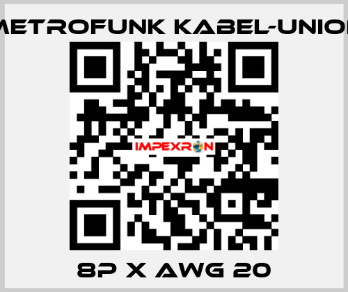 8P x AWG 20 METROFUNK KABEL-UNION