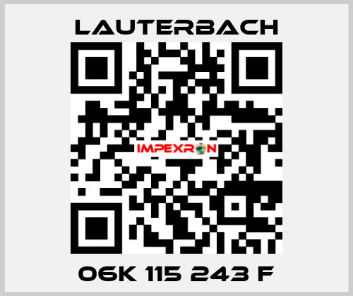 06K 115 243 F Lauterbach