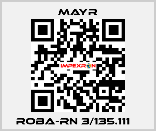  ROBA-RN 3/135.111    Mayr