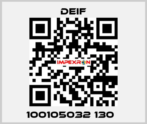   100105032 130   Deif