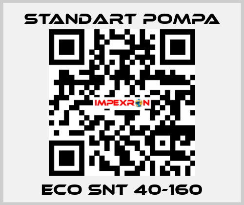 ECO SNT 40-160 STANDART POMPA