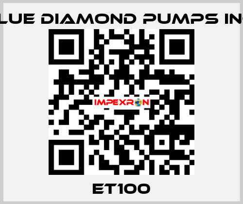 ET100 Blue Diamond Pumps Inc.