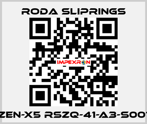 ZEN-X5 RSZQ-41-A3-S001 Roda Sliprings