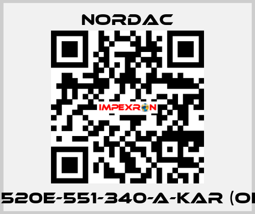 SK 520E-551-340-A-KAR (OEM) NORDAC