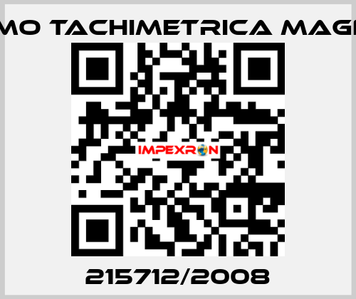 215712/2008 Dinamo Tachimetrica Magnetic