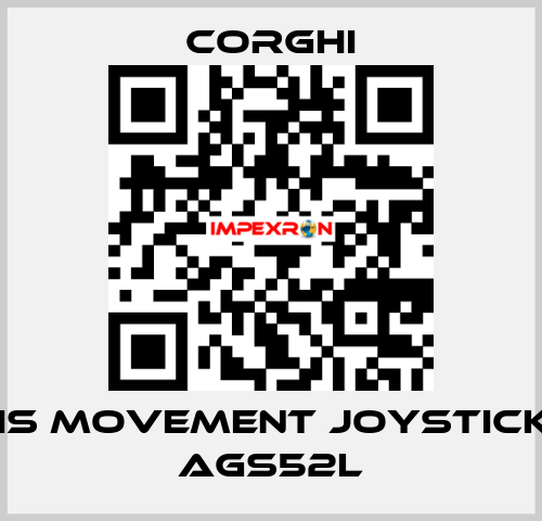 4-axis movement joystick for AGS52L Corghi