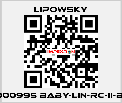 8000995 Baby-LIN-RC-II-B01 Lipowsky