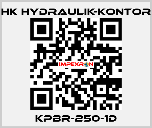 KPBR-250-1D HK HYDRAULIK-KONTOR