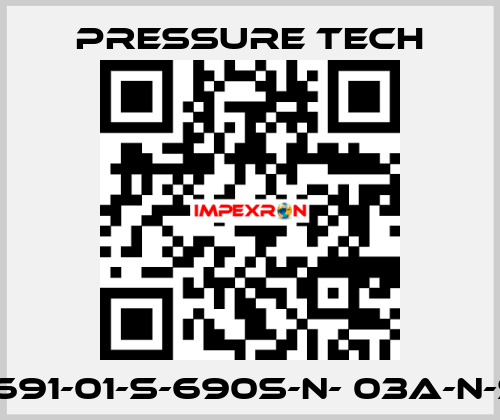 LF691-01-S-690S-N- 03A-N-SV Pressure Tech