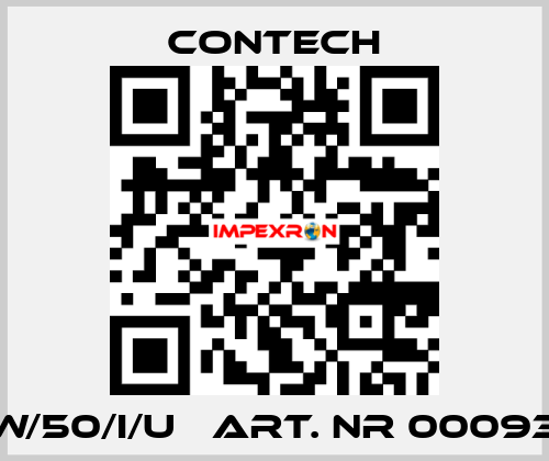 SW/50/I/U   Art. nr 000932 Contech