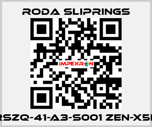 RSZQ-41-A3-S001 ZEN-X5H Roda Sliprings