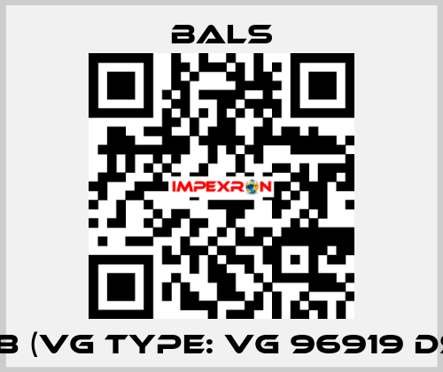 310058 (VG Type: VG 96919 DS 047) Bals