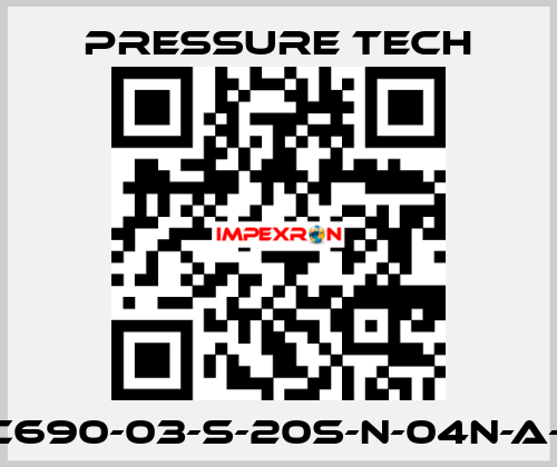 LGC690-03-S-20S-N-04N-A-SV Pressure Tech