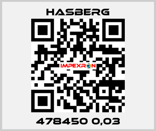 478450 0,03 Hasberg