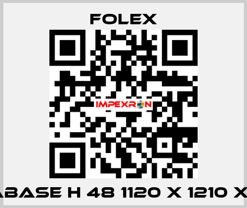 Folabase H 48 1120 x 1210 x 0.45 Folex