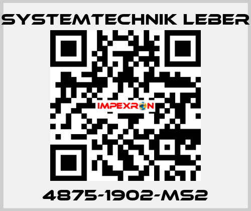 4875-1902-MS2 Systemtechnik LEBER