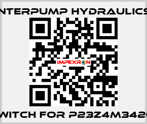 Switch for P23Z4M34201 Interpump hydraulics